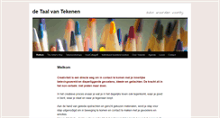 Desktop Screenshot of detaalvantekenen.nl